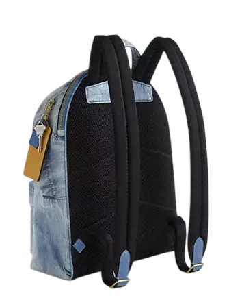 Coach Taylor Small Backpack In Loved Denim