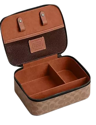 Coach Tech Organizer In Colorblock Signature Canvas