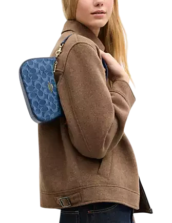 Coach Teri Mini Crossbody Bag In Signature Denim