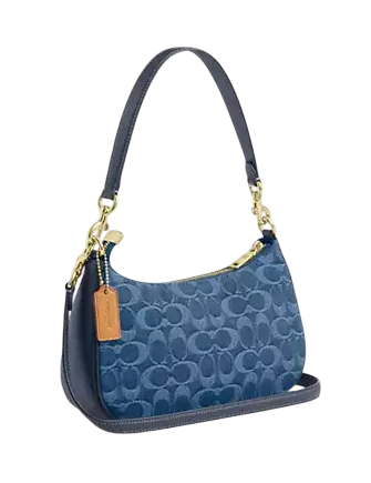 Coach Teri Shoulder Bag In Signature Denim