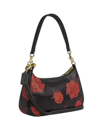 Coach Teri Shoulder Bag With Floral Print