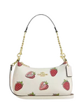 Coach Teri Shoulder Bag With Strawberry Print