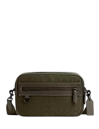Coach Theo Camera Bag In Signature Jacquard
