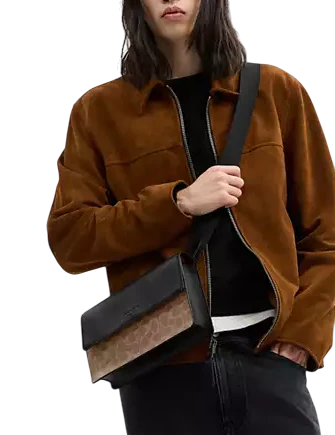 Coach Turner Flap Crossbody Bag In Signature Canvas