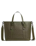 Coach Warner Tote Bag In Signature Leather