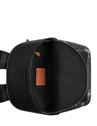 Coach West Backpack In Signature Canvas With Surf Print