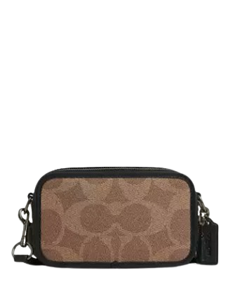 Coach Wyatt Crossbody Bag In Blocked Signature Canvas