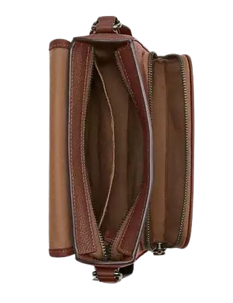 Coach X Peanuts Sullivan Flap Crossbody Bag In Signature Canvas With Patches