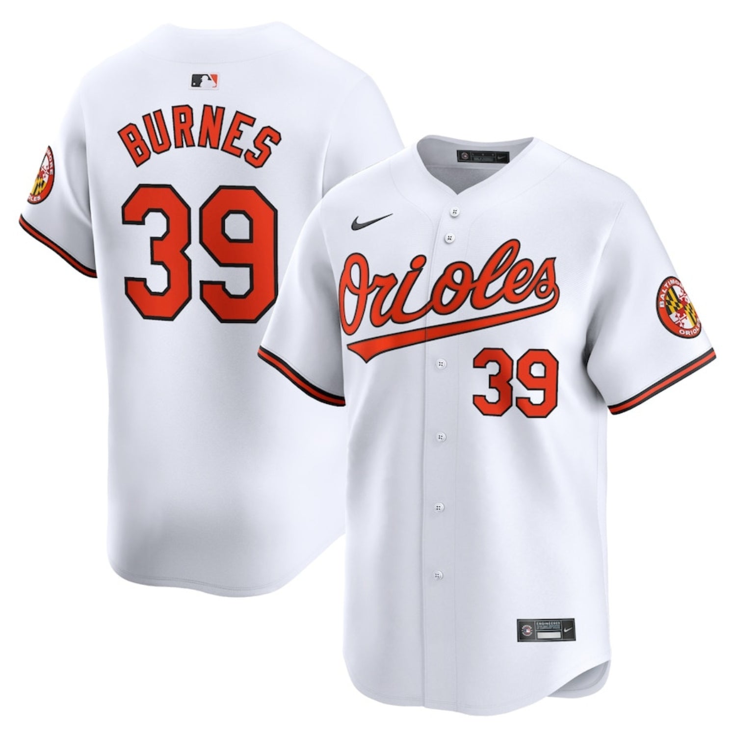 Corbin Burnes Baltimore Orioles  39 Jersey