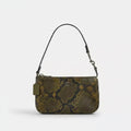 NWT Coach Nolita 19 Leather Shoulder Bag/Wristlet With Snake Print