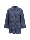 Gucci Women Gg Jacquard Cotton Jacket