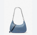 NWT Michael Kors Cora MEDIUM LEATHER Shoulder/Crossbody Bag in Blue