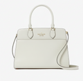 NWT Kate Spade Madison Medium Leather Satchel/Crossbody In Meringue