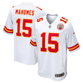 Kansas City Chiefs Patrick Mahomes White Game Jersey