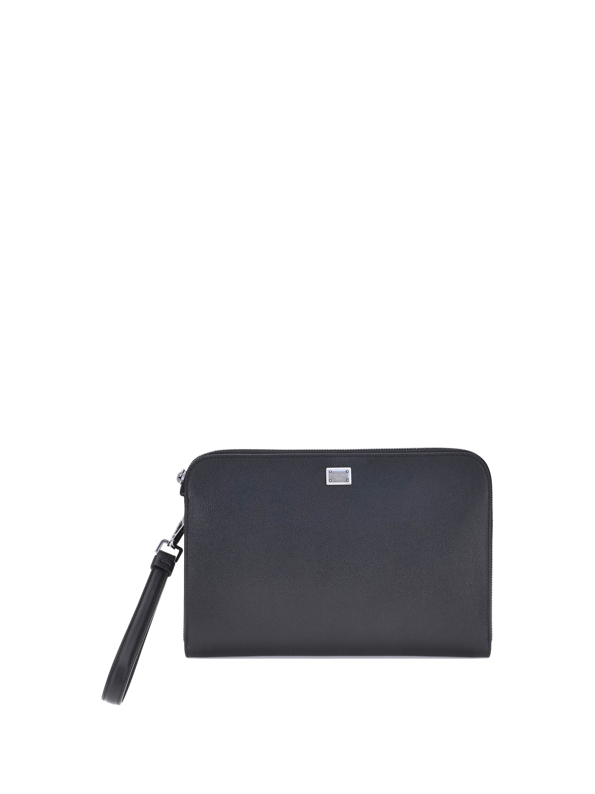 Dolce & Gabbana Men Leather Pouch