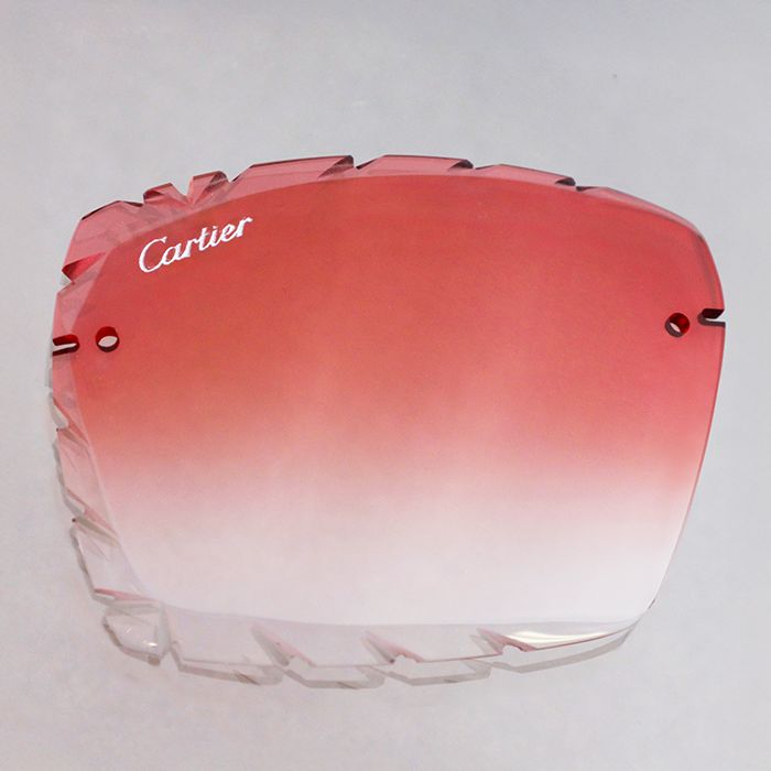 Diamond Cut Mykonos Red Gradient