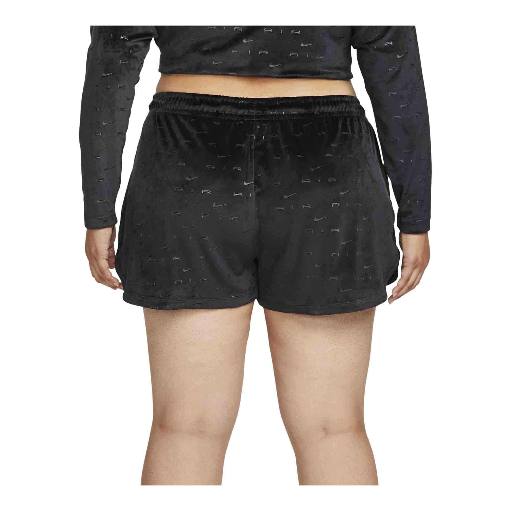 Nike Air Women's Velour Mid-Rise Shorts