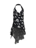 Alexander Mcqueen Women Halter Silk Top
