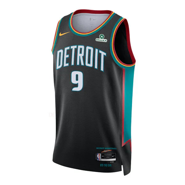 YOUTH 2025-26 DETROIT PISTONS CITY EDITION AUSAR THOMPSON SWINGMAN JERSEY