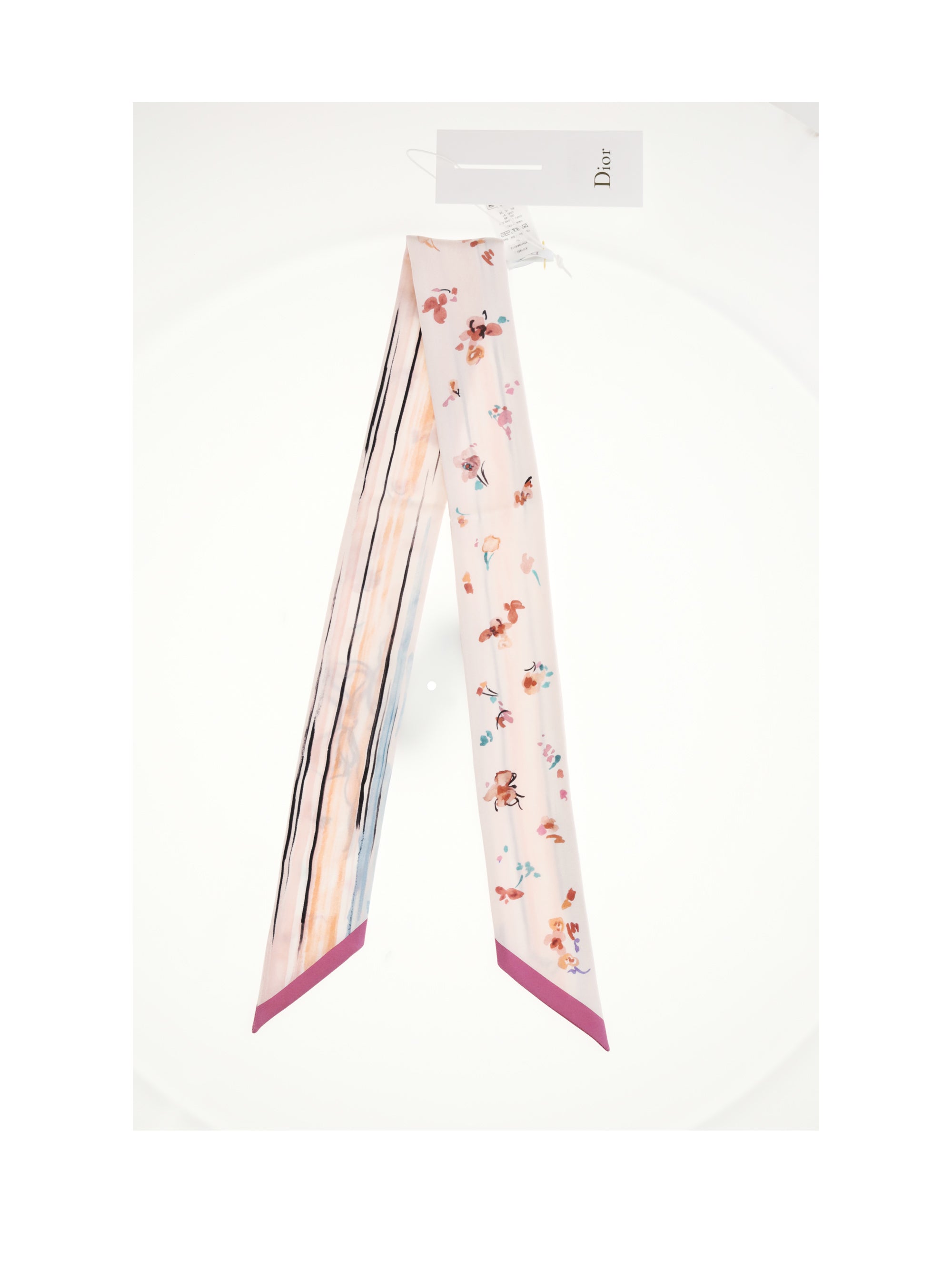 Dior Women Mitzah Floral Portrait Scarf