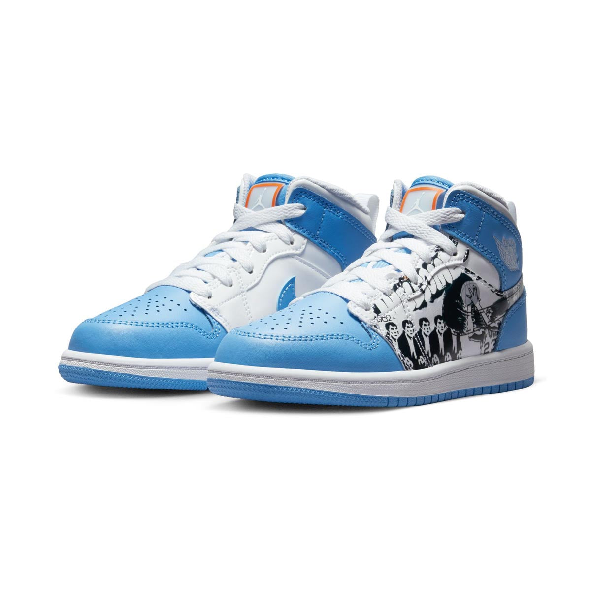 Jordan 1 Mid Sneaker School Little Kids' Shoes