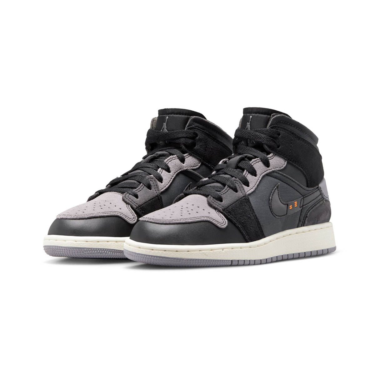 Air Jordan 1 Mid SE Craft Big Kids' Shoes