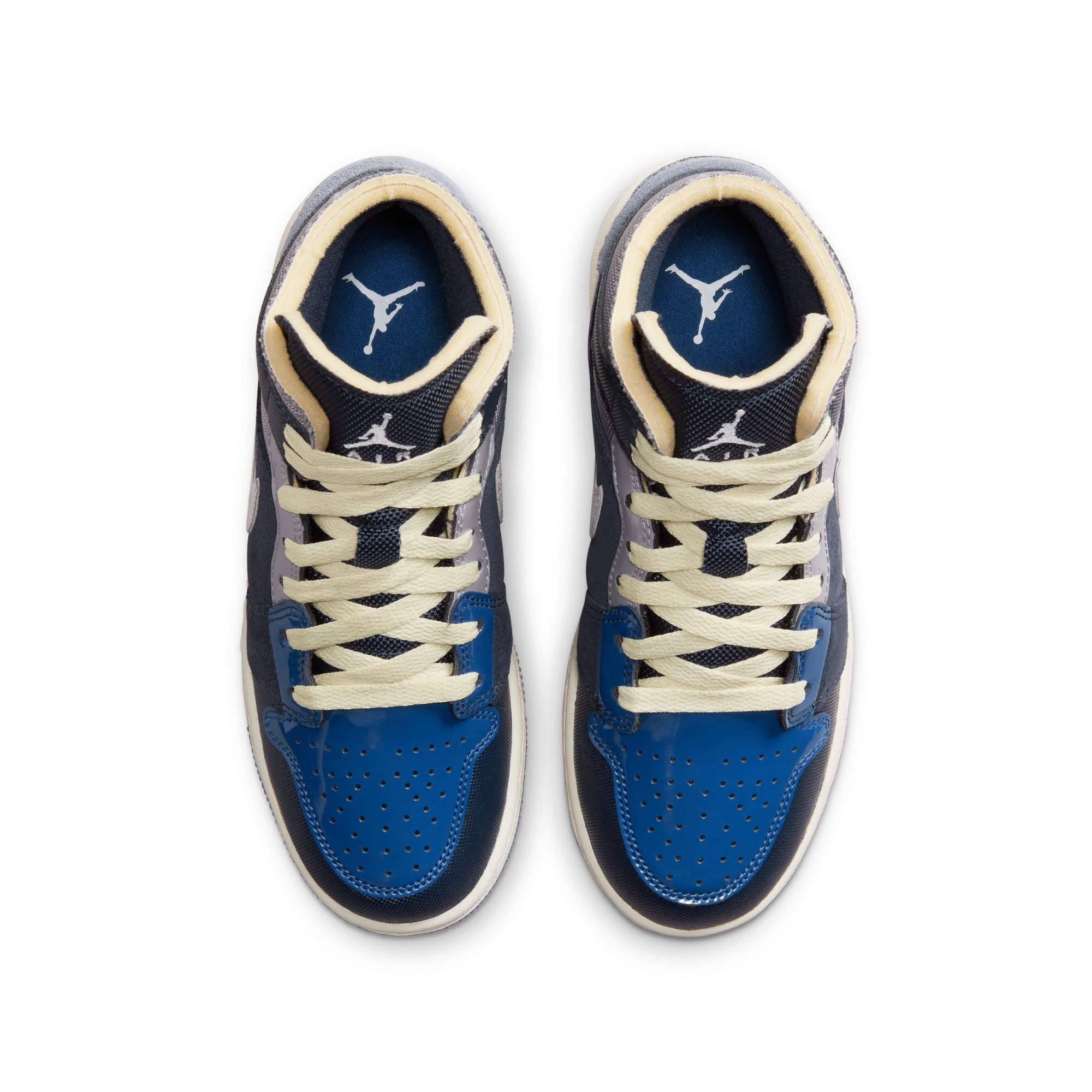 Air Jordan 1 Mid SE Craft Big Kids' Shoes
