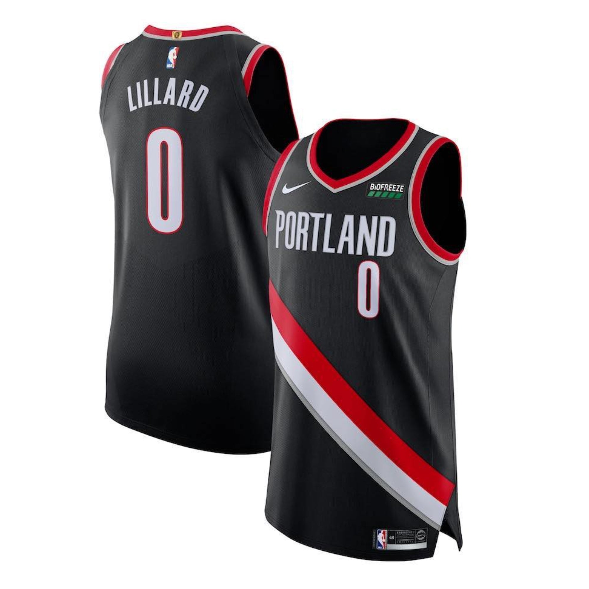 Damian Lillard Portland Blazers 0 Jersey