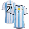 Paulo Dybala Argentina 21 FIFA World Cup Jersey