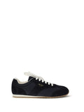 Prada Men Suede And Fabric Sneakers