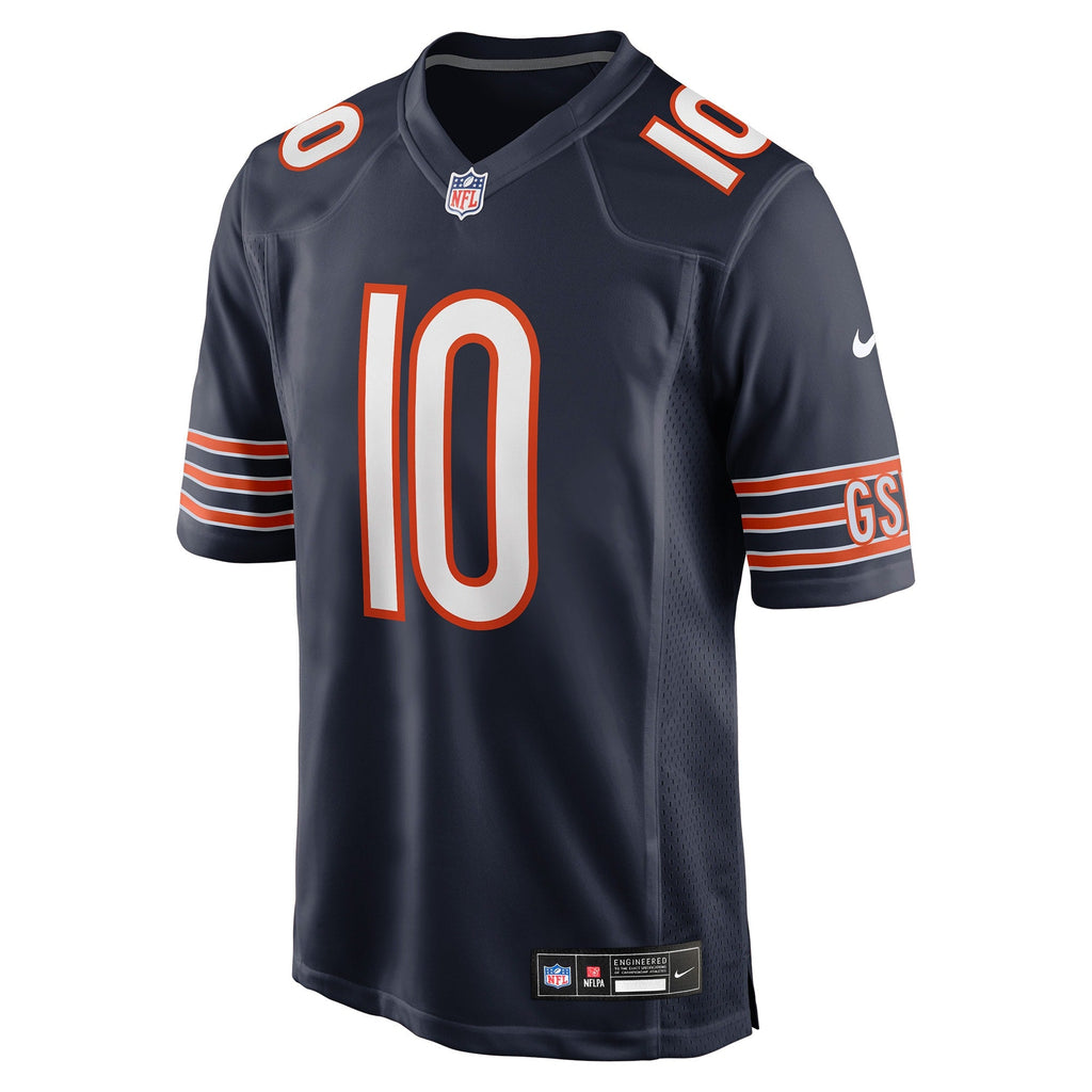 Chicago Bears Luther Burden III Navy Team Game Jersey