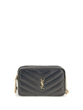 Saint Laurent Women Loulou Matelassé Leather Crossbody Bag