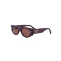 Oval Acetate Sunglasses