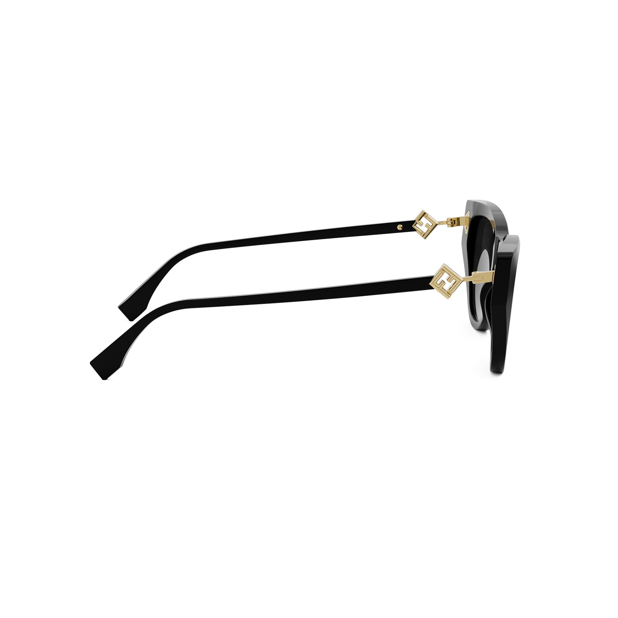 Black Cat-Eye Sunglasses