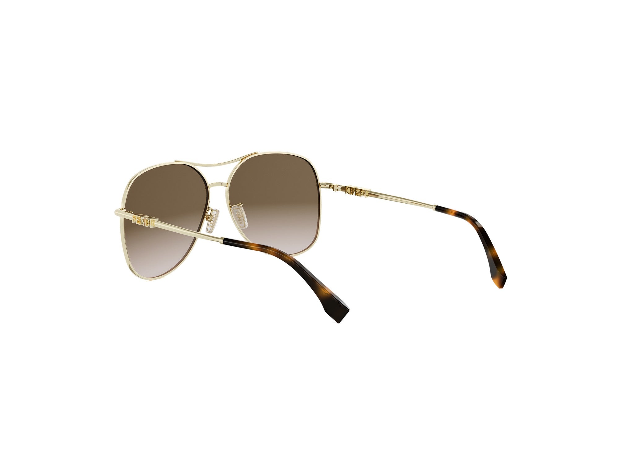 Gold Aviator Sunglasses