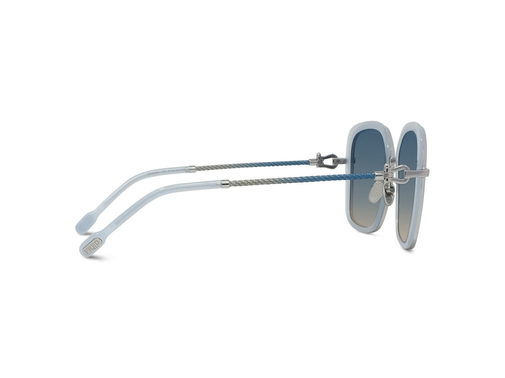 Silver Square Sunglasses