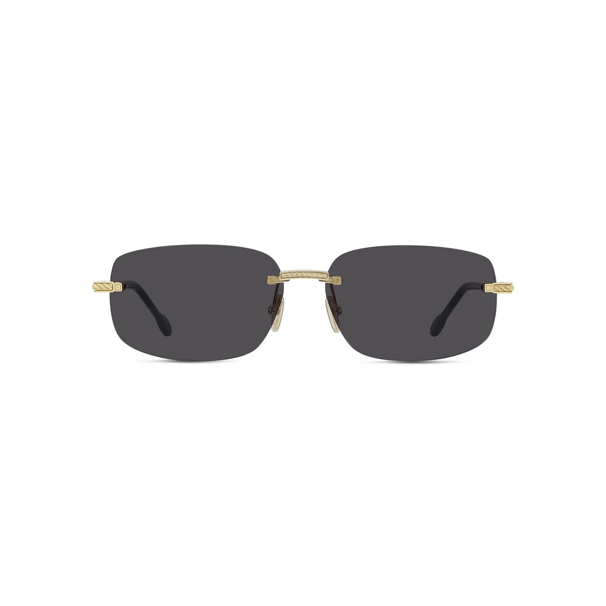 Gold Geometric Sunglasses