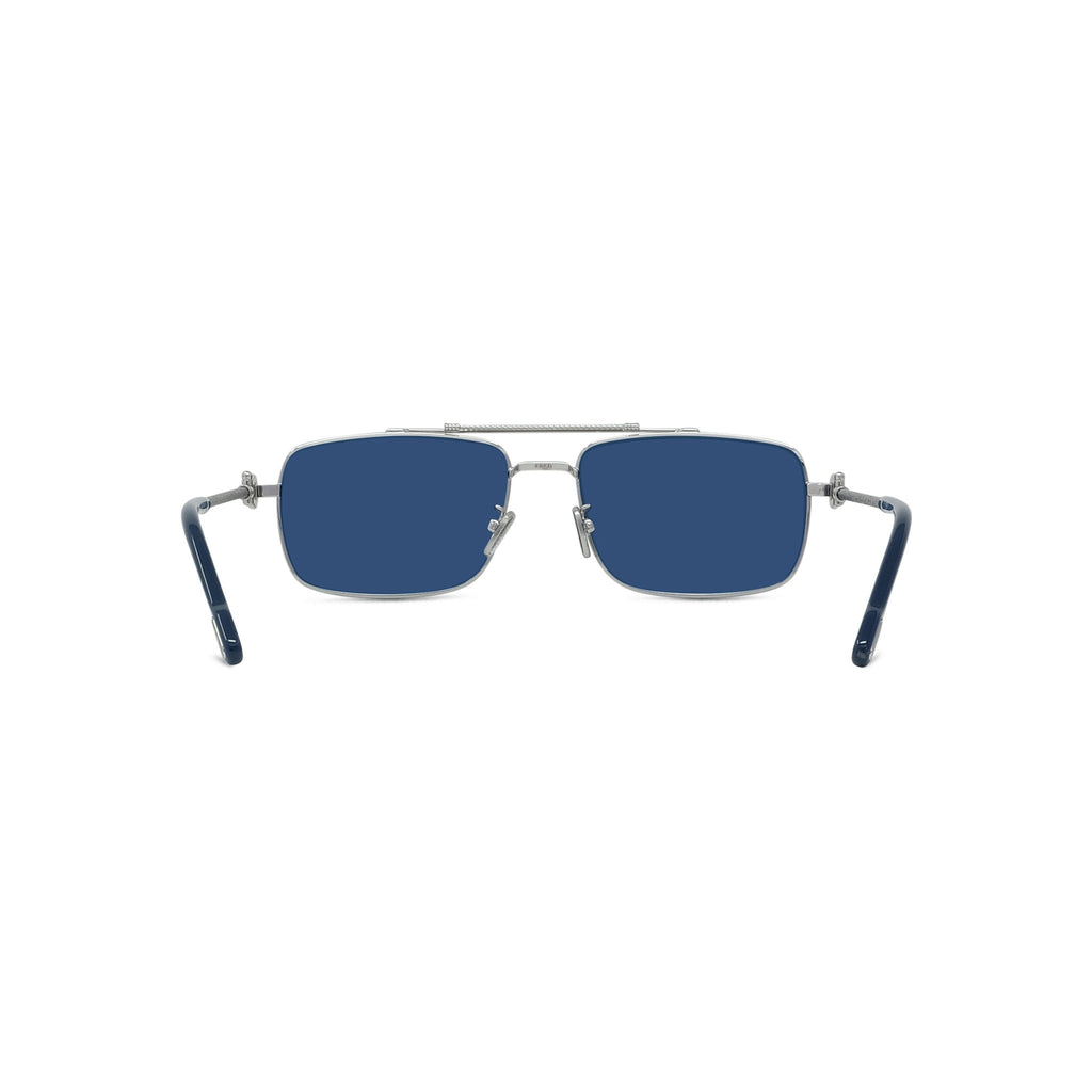 Rectangular Metal Sunglasses