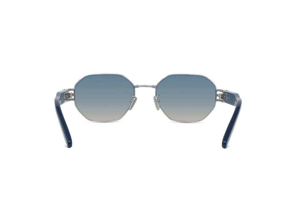 Gold Geometric Sunglasses