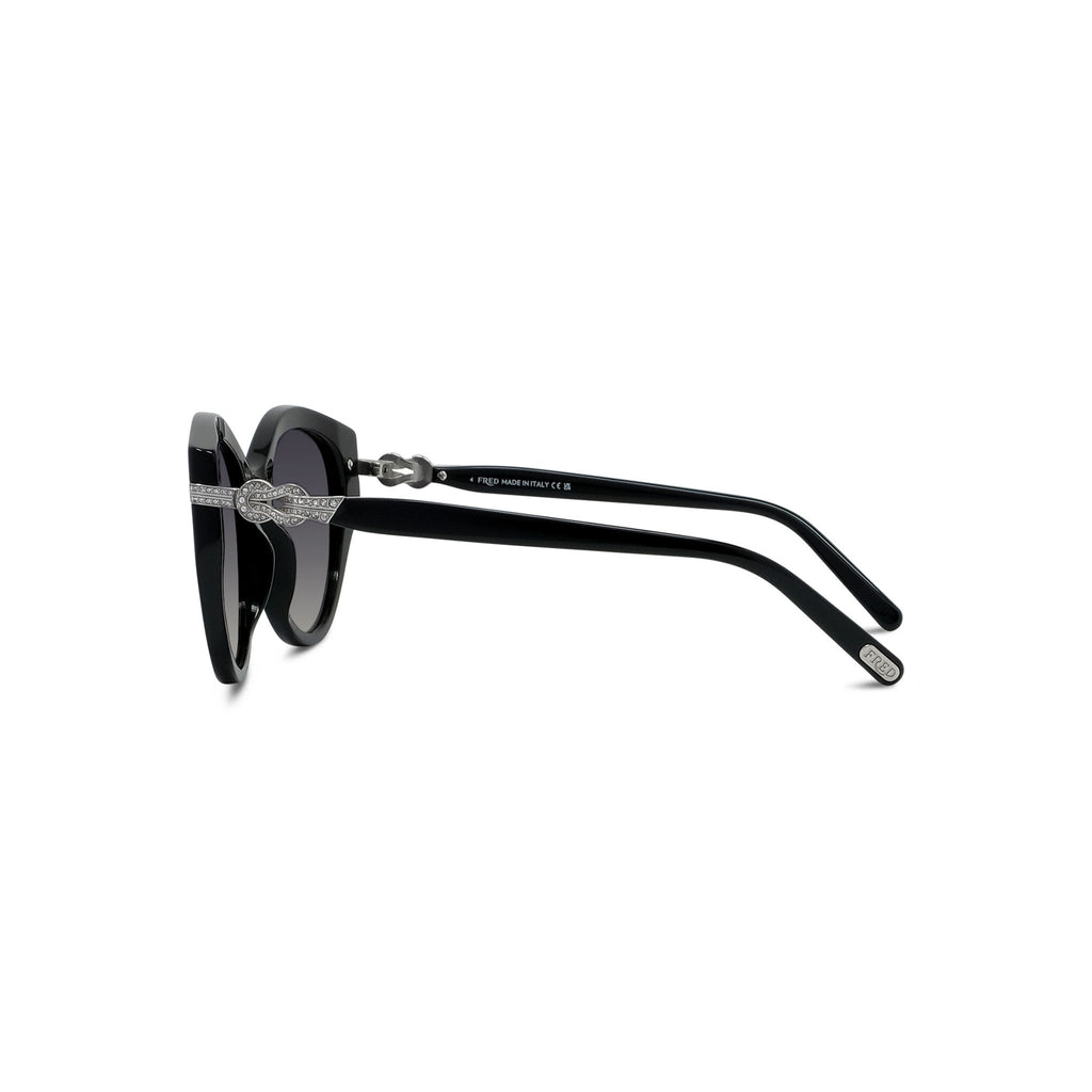 Black Cat-eye Sunglasses
