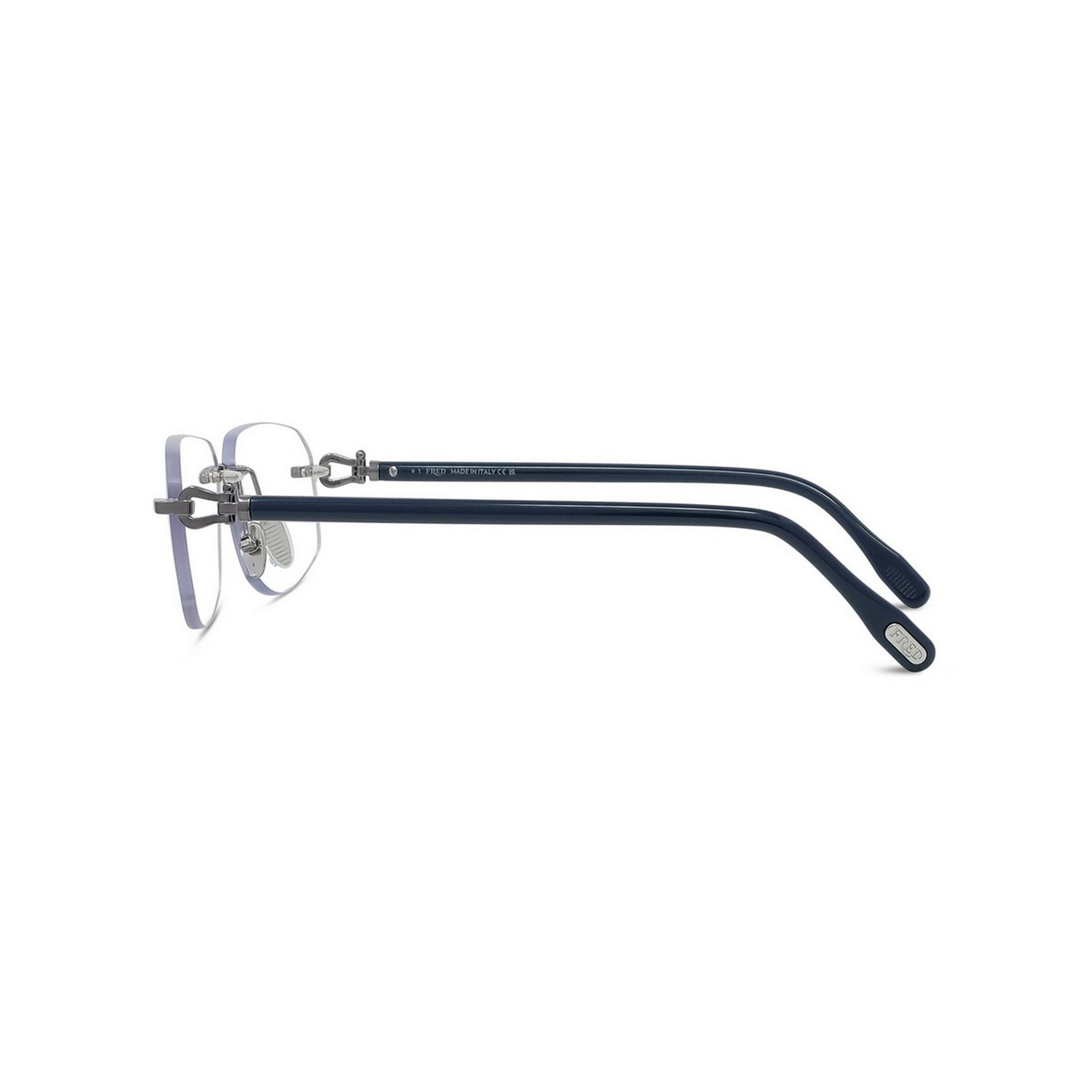Geometric Rimless Eyeglasses