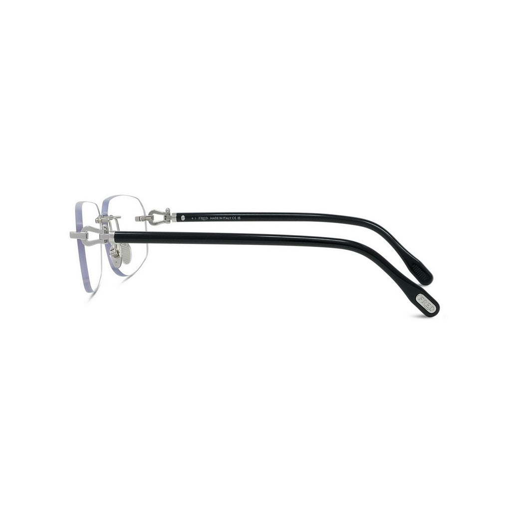 Geometric Rimless Eyeglasses