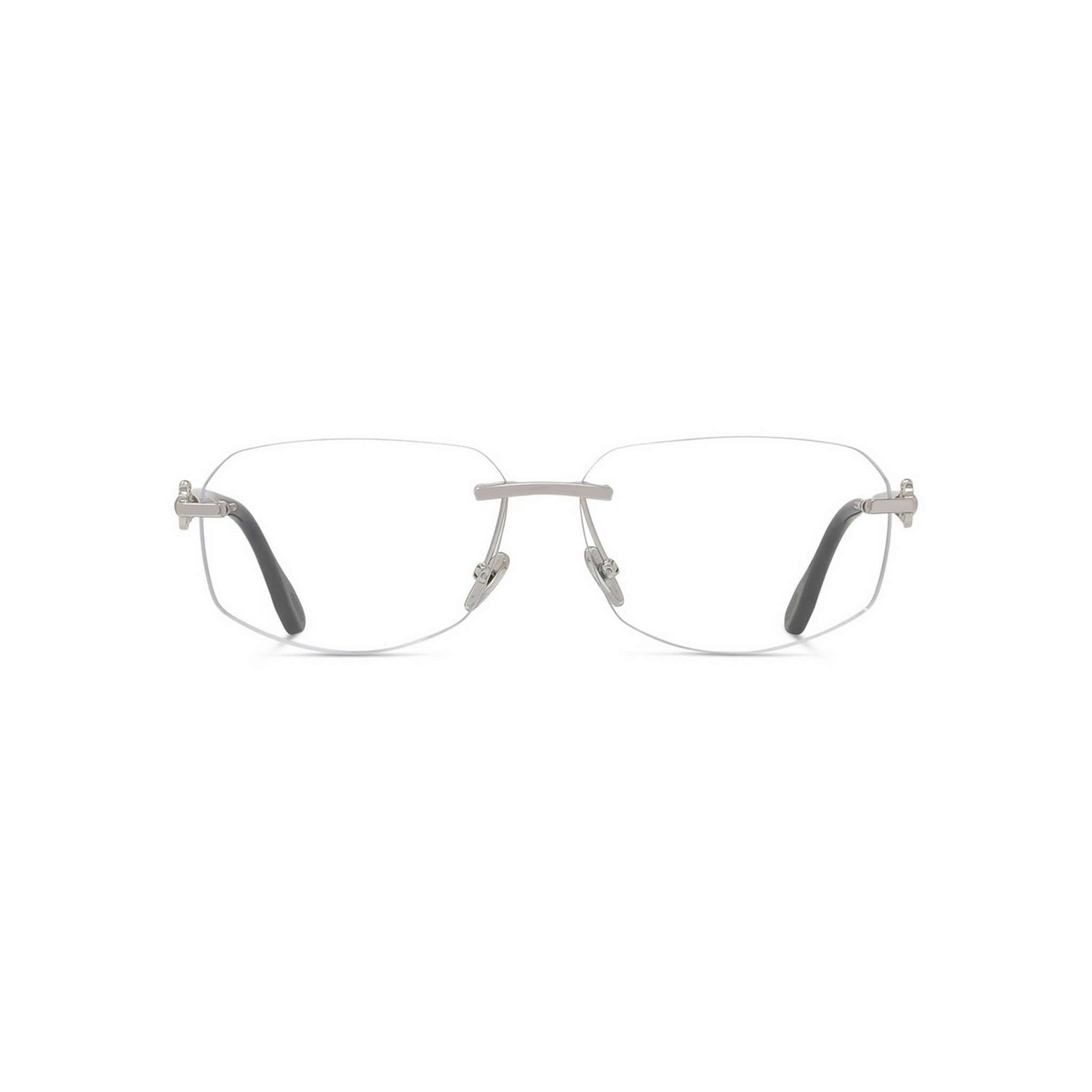 Geometric Rimless Eyeglasses