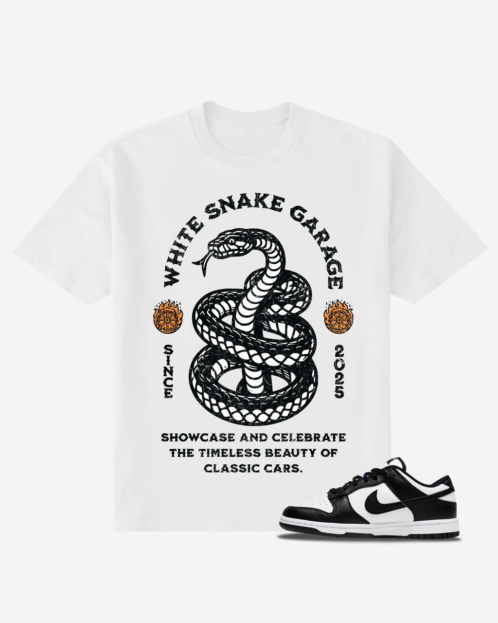 White Snakes T-Shirt