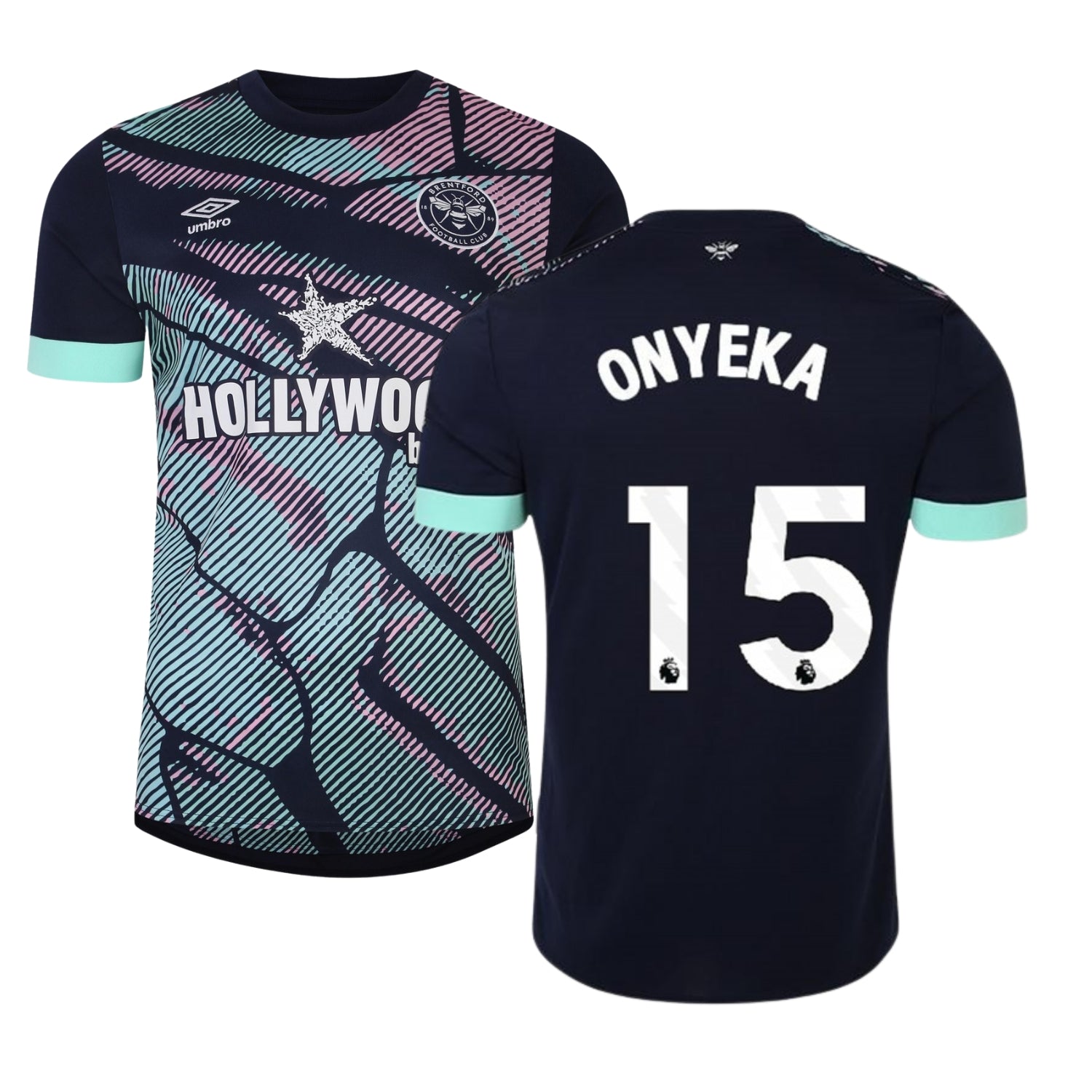 Frank Onyeka Brentford 15 Jersey