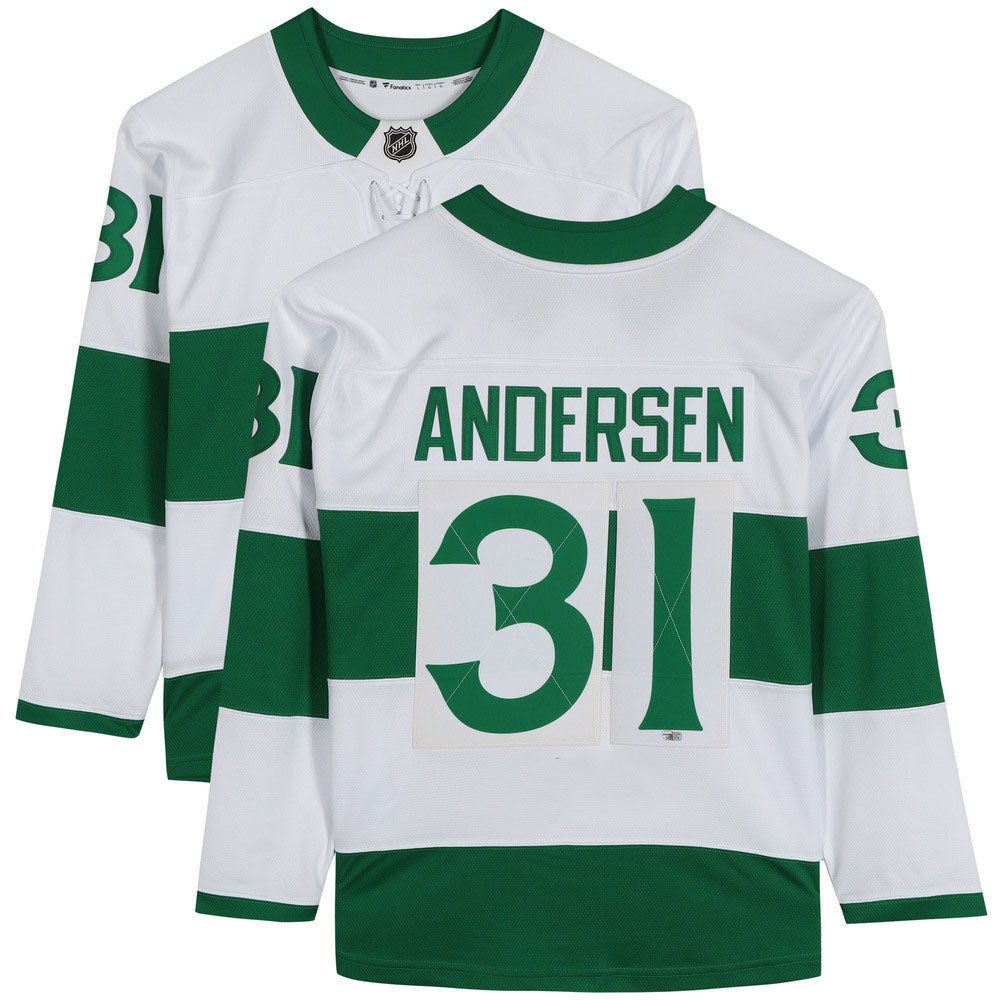 Freddy Anderson Toronto Maple Leafs 31 Jersey