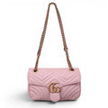 GUCCI BLUSH PINK GG MARMONT BAG