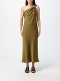 Max Mara Studio Dress Woman Kaki