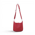 HERMÈS RED CLÉMENCE LEATHER EVELYN 29 GM BAG