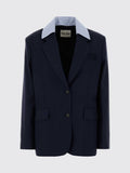 Miu Miu Jacket Woman Blue